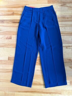 Banana Republic Wide Leg Pants in Blue